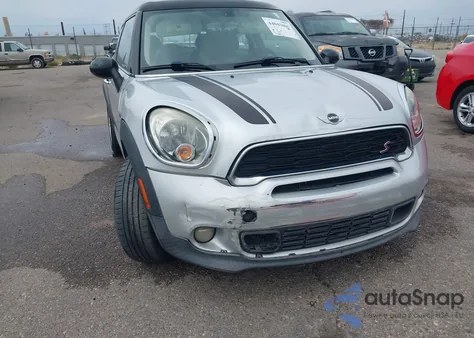 2015 Mini Paceman Cooper S z USA, uszkodzony, nr VIN WMWSS5C59FWT84452